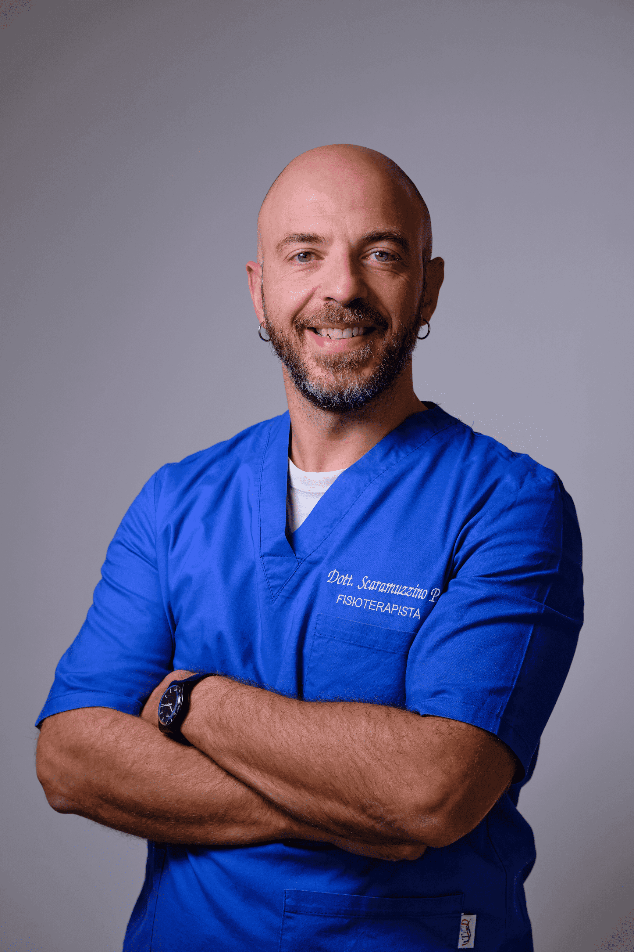 Ritratto professionale di Paolo Scaramuzzino, fisioterapista
